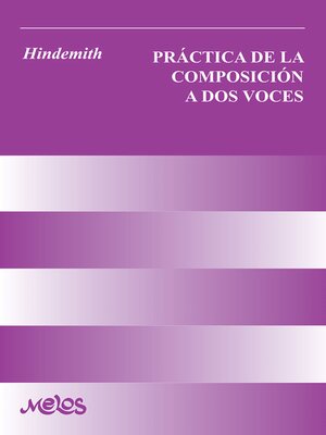 cover image of Práctica de la composición a dos voces